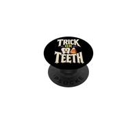 Halloween Dentist Trick Or Teeth Candy Corn Spooky Gift PopSockets Adhesive PopGrip