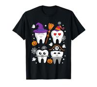 Halloween Dentist Witch Teeth Dental Crew Costume Men Women T-Shirt