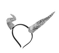 Halloween Devil Horns Headband, Detachable Backward Facing Horn Hair Hoop