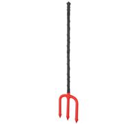 Halloween Devil Pitch Fork Cosplay Prop Plastic Red Detachable