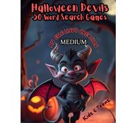 Halloween Devils: 50 Spooky Word Search Puzzles for Kids and Teens (Large Print)