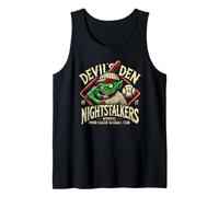 Halloween Devil's Den Nightstalkers Minor League Baseball Tank Top