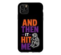Halloween Dinosaur T Rex Skeleton And Then It Hit Me Coffee Case for iPhone 11 Pro Max
