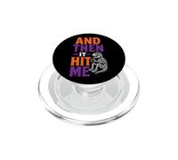 Halloween Dinosaur T Rex Skeleton And Then It Hit Me Coffee PopSockets PopGrip for MagSafe