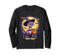 Halloween Dinosaur Trick or Roar! Spooky Party Long Sleeve T-Shirt