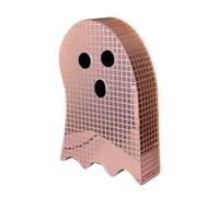 Halloween Disco Ghost, Halloween Tiered Mosaic Ghost Decor, Spooky Figurines for Christmas Trick or Treat Counter Party Entryway Shelf Desk Bar Indoor Porch Photoshoot