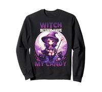 Halloween disguise witch Halloween decoration kawaii witches Sweatshirt