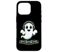 Halloween DJ Ghost Spin The Records Fun Case for iPhone 16 Pro