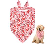 Halloween Dog Bandanas | Adjustable Triangle Bibs Scarf For Dogs - Pet Neckerchief Dog Bibs With Scary Pattern, Doggie Puppy For Pets Halloween Holiday Costume