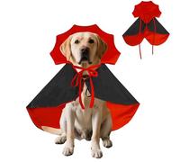 Halloween Dog Cat Vampire Costume Vampire Cape for Small Medium Large Dogs and Cats Pet Party Supplies Holiday Accessories