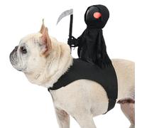 Halloween Dog Clothes - Adorable Pet Costume, Knight Themed Outfit | Lightweight Cosplay Dog Wear with Funny Design for Holiday Celebrations Halloween Dress Up Comfortable Costume Party Photo Shoo