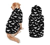 Halloween Dog Costume 7, Halloween Cosplay Clothes Sweaters Outfits Pullover Pets' Sweatshirt Hoodies with Pocket for Medium Large Dogs-M