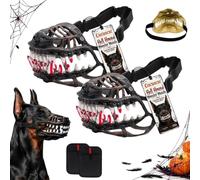 Halloween Dog Costume Muzzle - Funny Monster Mouth Pet Costume (2 * B,S)