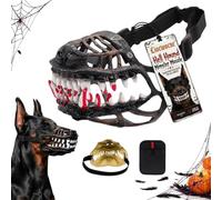 Halloween Dog Costume Muzzle - Funny Monster Mouth Pet Costume (B,S)