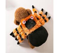 Halloween Dog Costume,with Spider Legs and Eyeballs Decorations Party Cosplay Accessories,Scary Funny Puppy Halloween Adjustable Clothes,for Small Medium and Big Dog,Cat(Size:Small)