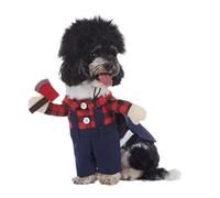 Halloween Dog Costumes, Funny Red Cape Outfit, Dog Halloween Costumes, Cute & Cozy for Parties & Social Media (PF95,Small)