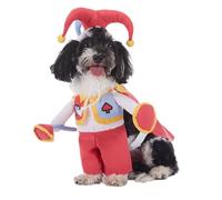 Halloween Dog Costumes, Funny Red Cape Outfit, Dog Halloween Costumes, Cute & Cozy for Parties & Social Media (PF97,Medium)