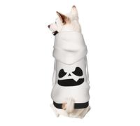Halloween Dog Hoodies Scary Pumpkin Smile Face Soft Pet Clothes for Small Dogs Cats Pet Costume Funny Pet Apparel Halloween Puppy Outfit Party Cosplay Supplies