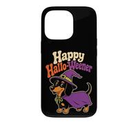 Halloween Dog Lovers Happy Hallo-Weener Dachshund Case for iPhone 13 Pro