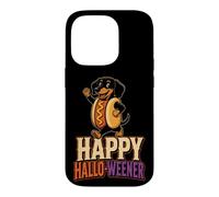 Halloween Dog Lovers Happy Hallo-Weener Dachshund Case for iPhone 14 Pro