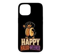 Halloween Dog Lovers Happy Hallo-Weener Dachshund Case for iPhone 15