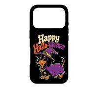 Halloween Dog Lovers Happy Hallo-Weener Dachshund Case for iPhone 17 Pro