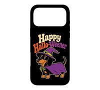 Halloween Dog Lovers Happy Hallo-Weener Dachshund Case for iPhone 17 Pro Max