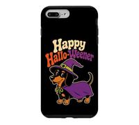 Halloween Dog Lovers Happy Hallo-Weener Dachshund Case for iPhone 7 Plus/8 Plus