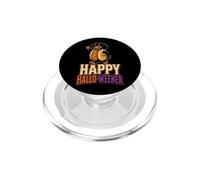 Halloween Dog Lovers Happy Hallo-Weener Dachshund PopSockets PopGrip for MagSafe