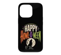 Halloween Dog Lovers Happy Howl-O-Ween Werewolf Moon Case for iPhone 13 Pro