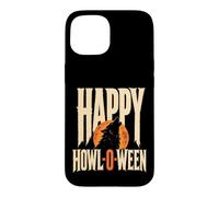 Halloween Dog Lovers Happy Howl-O-Ween Werewolf Moon Case for iPhone 15
