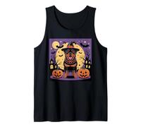 Halloween Dog Rottweiler Funny Costume Tank Top