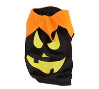 Halloween Dog Shirt, Cute Pumpkin Ghosts, Soft Elastic Pet Cosplay Clothing for Small and Medium Dogs and Cats (M