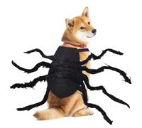 Halloween Dog Spider Costume,Halloween Spider Outfit for Small Dog | Spooky Holiday Clothes Pet Supplies for Puppy Kitten Festival Celebration Photoshoot Parade Party Christmas