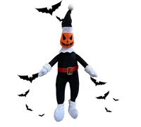 Halloween Doll Cushion - Soft Stuffed Toy Cushion Pumpkin Clown Doll Cuddly Decorative Figure for Children's Room, Girls & Festive Home Decor, Birthday Gift & Halloween Party Accessories