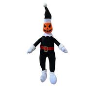 Halloween Doll - Pumpkin Clown Huggable Plush, Soft Fabric Build, Colorful Spooky Design | Stuffed Hugger Decoration for Girls Boys, Birthday Celebration, Party Favor, Holiday, Seasonal Room Display