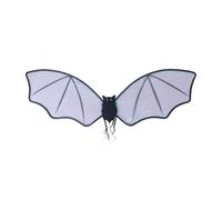 Halloween Dolls & Accessories Bat Cosplay Halloween Party Dance Props Children's Performance Adult Costume Set for Play and Imaginary Adventures (White, 25x42x3cm)
