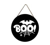 Halloween Door Hanging Decoration - Highly Exciting Doorplate Perfect for Transforming Your Home into a and Fearful Holiday Atmosphere (A, 30x30cm)