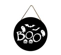 Halloween Door Hanging Decoration - Highly Exciting Doorplate Perfect for Transforming Your Home into a and Fearful Holiday Atmosphere (B, 30x30cm)