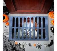 Halloween Door Mat Clown Decorations Creepy Clown Doormat Decoration, Realistic Horror Rug for Spooky Haunted House, Front Porch, Party Entrance, Scary Decor for Trick-Or-Treat And Halloween Pranks