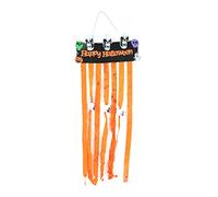Halloween Door Pendant Ghost Pumpkin Skull Expensive Non Woven Pendant Decorative Colors Random Hanging Decorations Hanging Imps Curtain Suitable for Halloween Outdoor Decoration