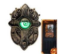Halloween Doorbells Eye Electric Holiday Decor with Light and Sound