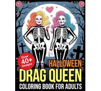 Halloween Drag Queen Coloring Book