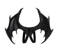 Halloween Dragon Wing Devil Costume for Girls Boys Teens Black