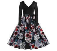 Halloween Dress for Ladies Theme Event Role Play Costume Props | Retro Role Playing Wear For Artists Carnival Stage Performances Photographies Parties Movie Production Fancy Dress Balls