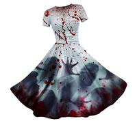 Halloween Dress Plus Size Black Party Victorian Gothic Corset Pink Costumes Women's Dressing Gown Evening Costume Fancy Maxi for Women Empire Waist
