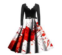 Halloween Dress Witch Costume Women Black Dresses for Womens Fancy Costumes Women's Winter Pumpkin Adults Woman Wrap Skeleton Adult Outfits Ladies 1-Light Gray XXL
