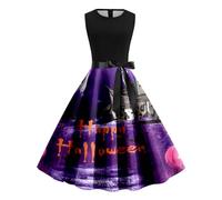 Halloween Dresses for Girls Prom Dress Party Empire Waist White Corset Red Womens Adult Fancy Women Floral Jumper Gothic Medieval Costumes Midi Victorian Black