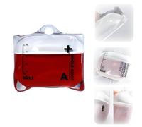 Halloween Drip Bag Earphone Case - Original Design Music Drip Designed for Airpods Pro 1/2, Liquid Silicone High Transparency Soft Shell Anti Fall Protective Cover (Red A)