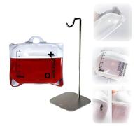 Halloween Drip Bag Earphone Case - Original Design Music Drip Designed for Airpods Pro 1/2, Liquid Silicone High Transparency Soft Shell Anti Fall Protective Cover (Red OBracket)